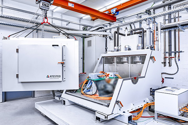 ATESTEO | flexible solutions for the customer in environmental simulation in the modular test bench